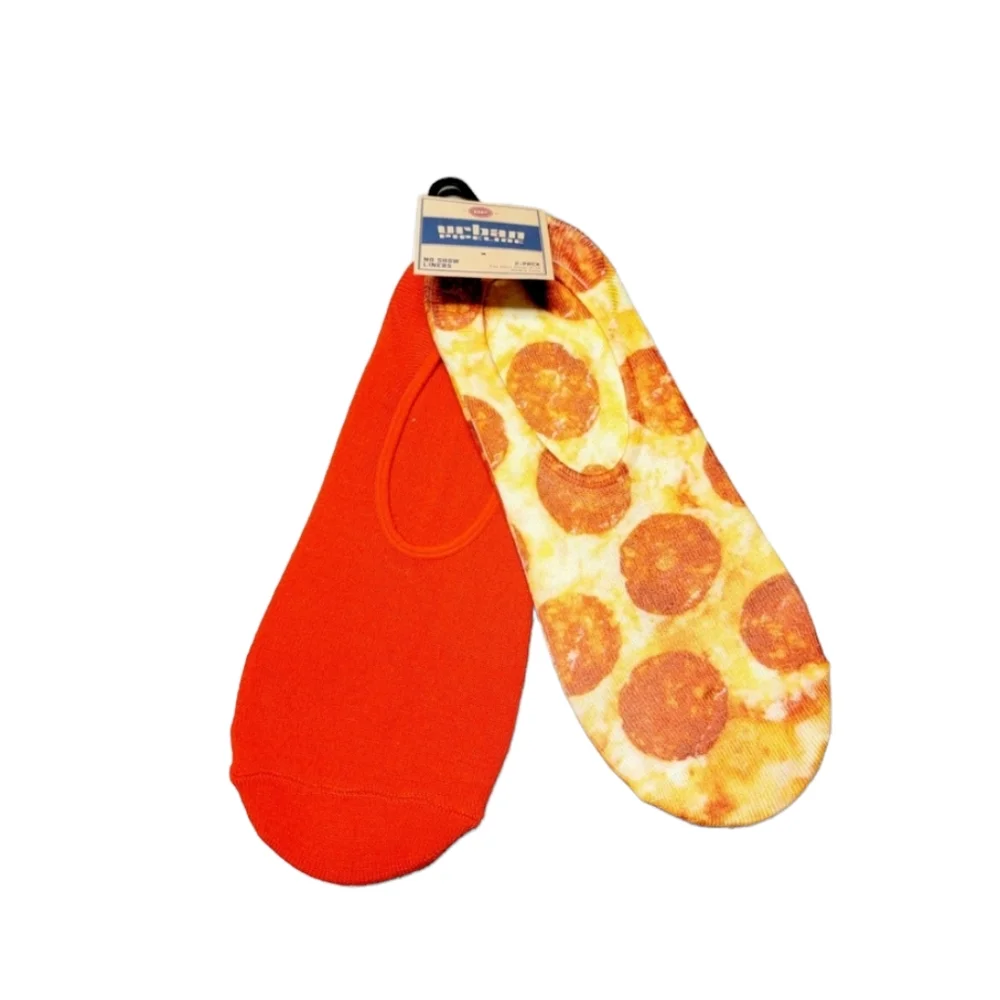 Urban Pipeline Pizza No Show Liners Socks - Size 6-12